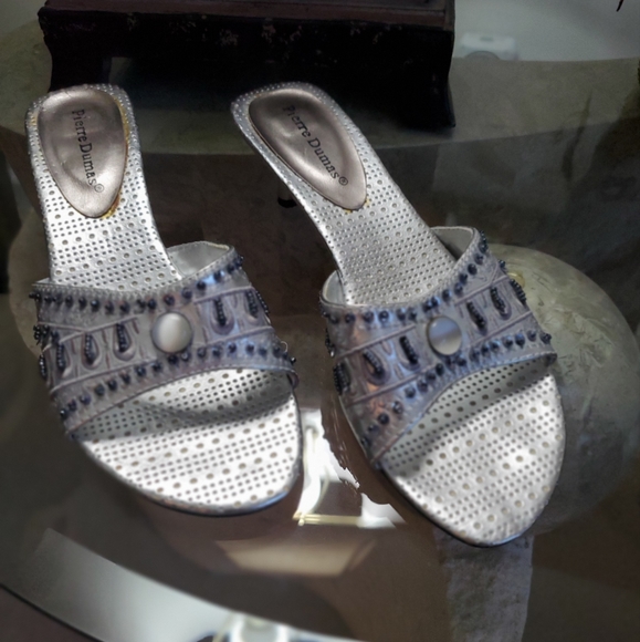 Pierre Dumas Shoes - LIKE NEW Pierre Dumas Embellished Sandal